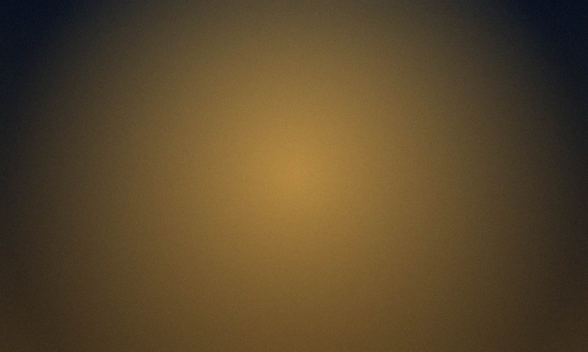 Abstract brass radial gradient on a midnight navy field.